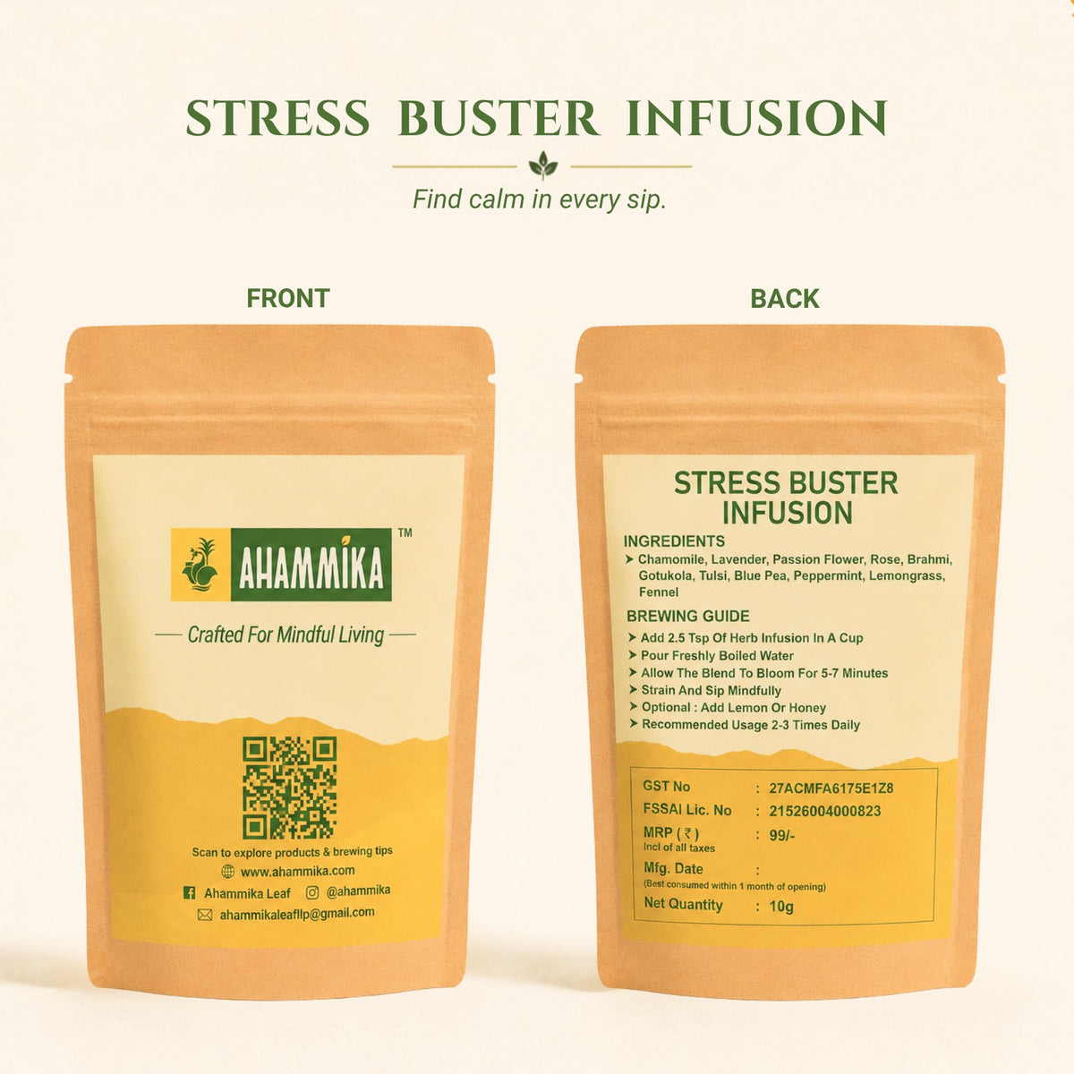 stress buster infusion trial