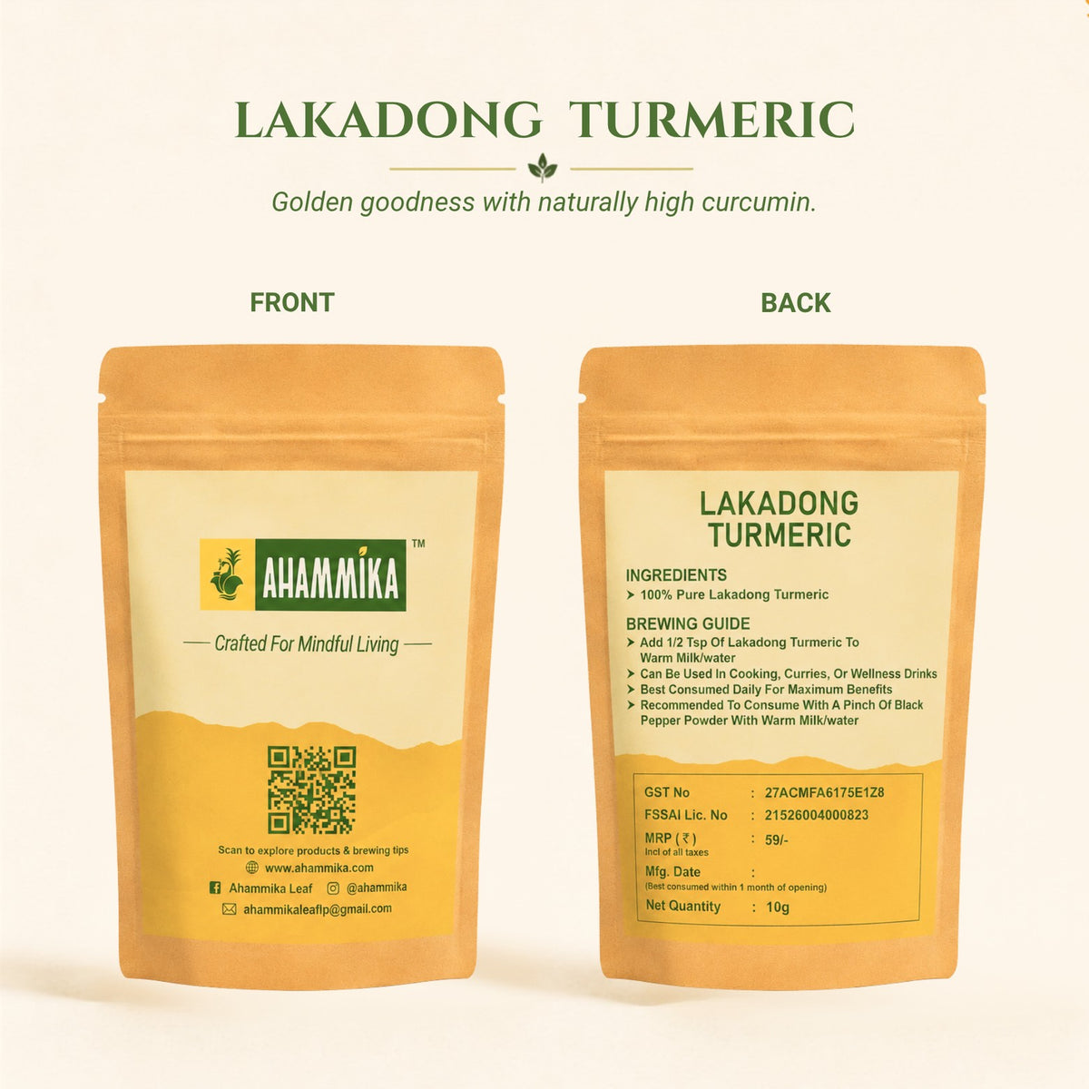 Lakadong Turmeric Trial